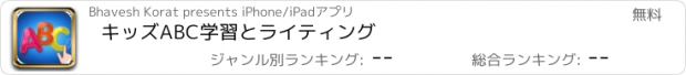 おすすめアプリ キッズABC学習とライティング