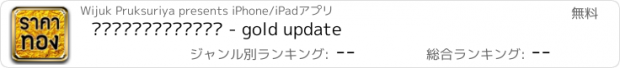 おすすめアプリ ราคาทองวันนี้ - gold update