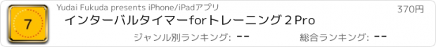 おすすめアプリ インターバルタイマーforトレーニング２Pro