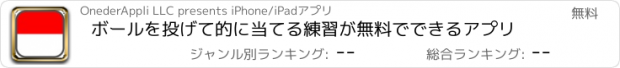 おすすめアプリ ボールを投げて的に当てる練習が無料でできるアプリ