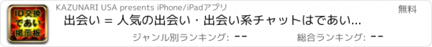 おすすめアプリ 出会い = 人気の出会い・出会い系チャットはであい宣言