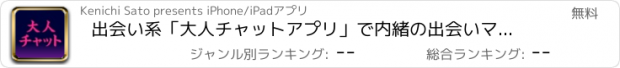 おすすめアプリ 出会い系「大人チャットアプリ」で内緒の出会いマッチング