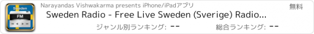 おすすめアプリ Sweden Radio - Free Live Sweden (Sverige) Radio Stations