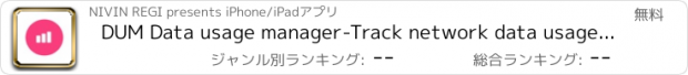 おすすめアプリ DUM Data usage manager-Track network data usage,Monitor mobile data plan manager