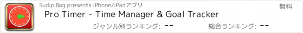 おすすめアプリ Pro Timer - Time Manager & Goal Tracker