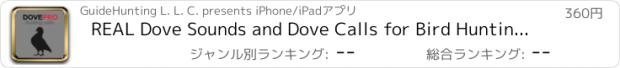 おすすめアプリ REAL Dove Sounds and Dove Calls for Bird Hunting - BLUETOOTH COMPATIBLE