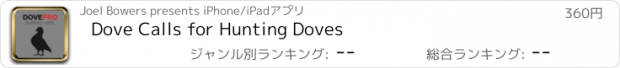 おすすめアプリ Dove Calls for Hunting Doves
