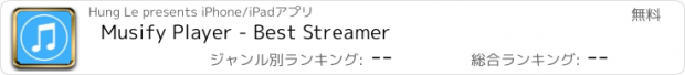 おすすめアプリ Musify Player - Best Streamer