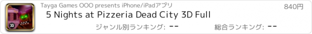 おすすめアプリ 5 Nights at Pizzeria Dead City 3D Full