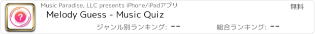 おすすめアプリ Melody Guess - Music Quiz