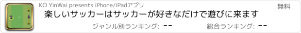 おすすめアプリ 楽しいサッカーはサッカーが好きなだけで遊びに来ます