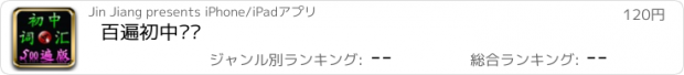 おすすめアプリ 百遍初中词汇