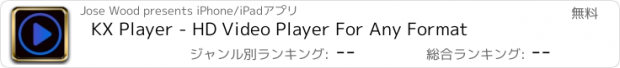 おすすめアプリ KX Player - HD Video Player For Any Format