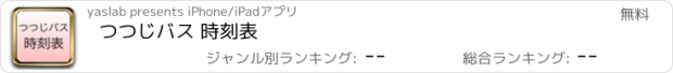 おすすめアプリ つつじバス 時刻表