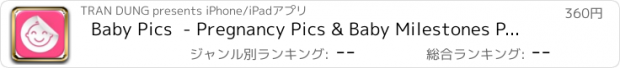 おすすめアプリ Baby Pics  - Pregnancy Pics & Baby Milestones Photo