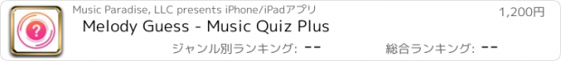 おすすめアプリ Melody Guess - Music Quiz Plus