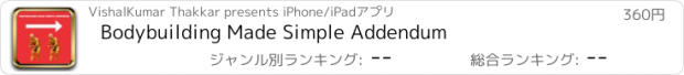 おすすめアプリ Bodybuilding Made Simple Addendum