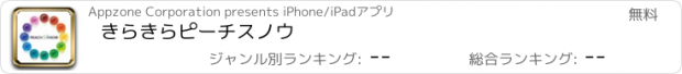 おすすめアプリ きらきらピーチスノウ