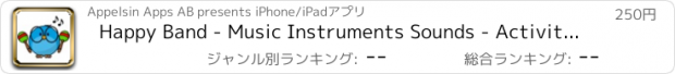 おすすめアプリ Happy Band - Music Instruments Sounds - Activity for Children!