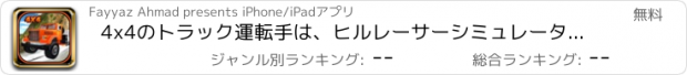 おすすめアプリ 4x4のトラック運転手は、ヒルレーサーシミュレータを登ります