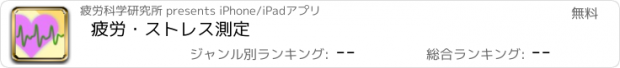 おすすめアプリ 疲労・ストレス測定