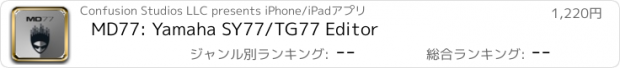おすすめアプリ MD77: Yamaha SY77/TG77 Editor