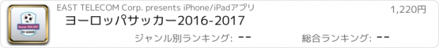 おすすめアプリ ヨーロッパサッカー2016-2017