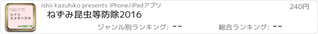 おすすめアプリ ねずみ昆虫等防除2016