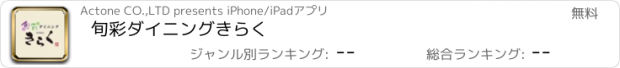 おすすめアプリ 旬彩ダイニング　きらく