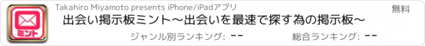 おすすめアプリ 出会い掲示板ミント～出会いを最速で探す為の掲示板～