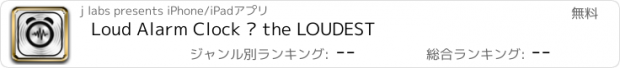 おすすめアプリ Loud Alarm Clock – the LOUDEST