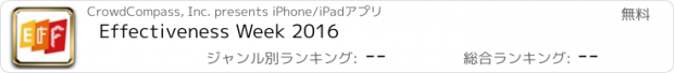 おすすめアプリ Effectiveness Week 2016