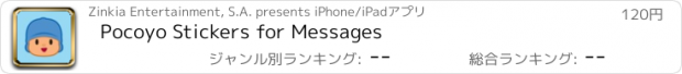 おすすめアプリ Pocoyo Stickers for Messages