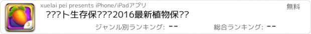 おすすめアプリ 欢乐萝卜生存保卫战—2016最新植物保卫战
