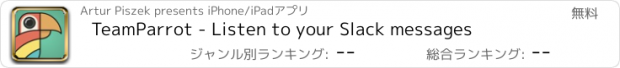 おすすめアプリ TeamParrot - Listen to your Slack messages