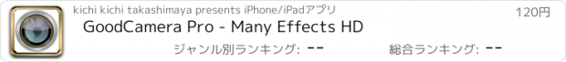 おすすめアプリ GoodCamera Pro - Many Effects HD