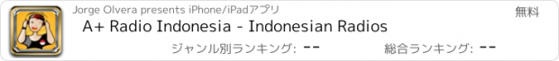 おすすめアプリ A+ Radio Indonesia - Indonesian Radios