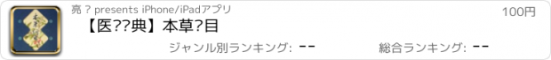 おすすめアプリ 【医药经典】本草纲目