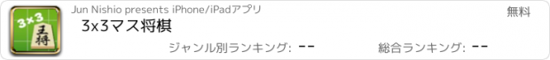 おすすめアプリ 3x3マス将棋