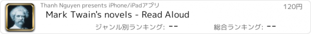 おすすめアプリ Mark Twain's novels - Read Aloud