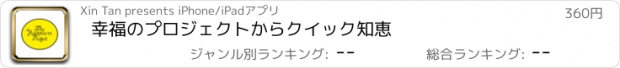 おすすめアプリ 幸福のプロジェクトからクイック知恵