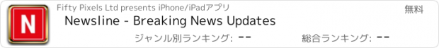 おすすめアプリ Newsline - Breaking News Updates