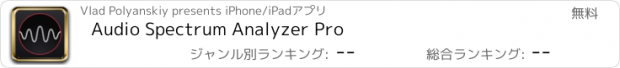 おすすめアプリ Audio Spectrum Analyzer Pro