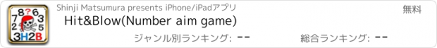 おすすめアプリ Hit&Blow(Number aim game)