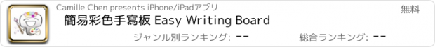 おすすめアプリ 簡易彩色手寫板 Easy Writing Board