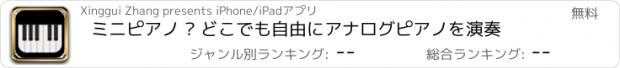 おすすめアプリ ミニピアノ – どこでも自由にアナログピアノを演奏