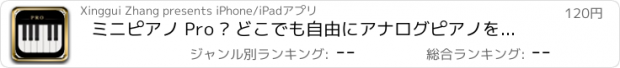 おすすめアプリ ミニピアノ Pro – どこでも自由にアナログピアノを演奏