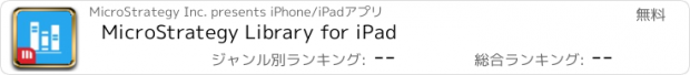 おすすめアプリ MicroStrategy Library for iPad