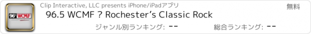 おすすめアプリ 96.5 WCMF – Rochester’s Classic Rock