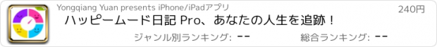 おすすめアプリ ハッピームード日記 Pro、あなたの人生を追跡！